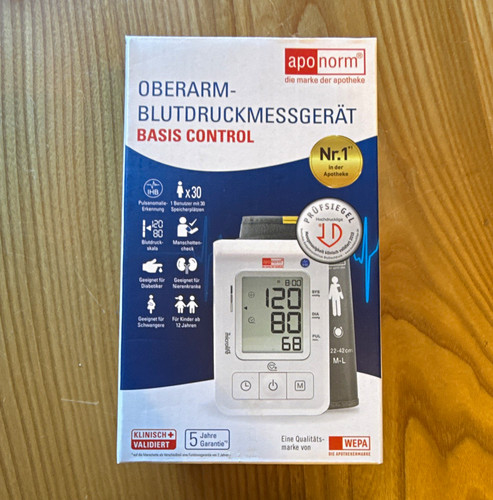 Aponorm basis control oberarm - control,
